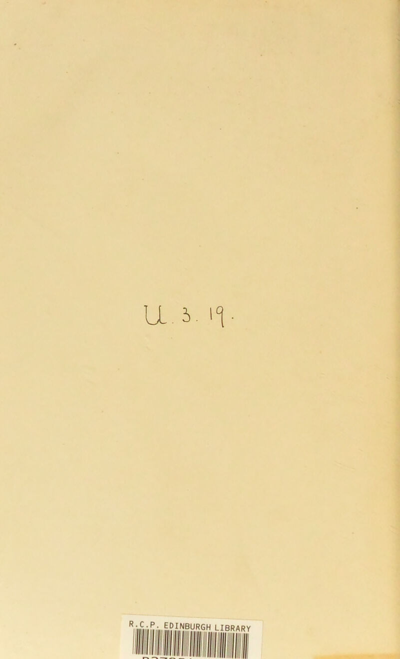 U i. II- R iniii J 1NBURGH library