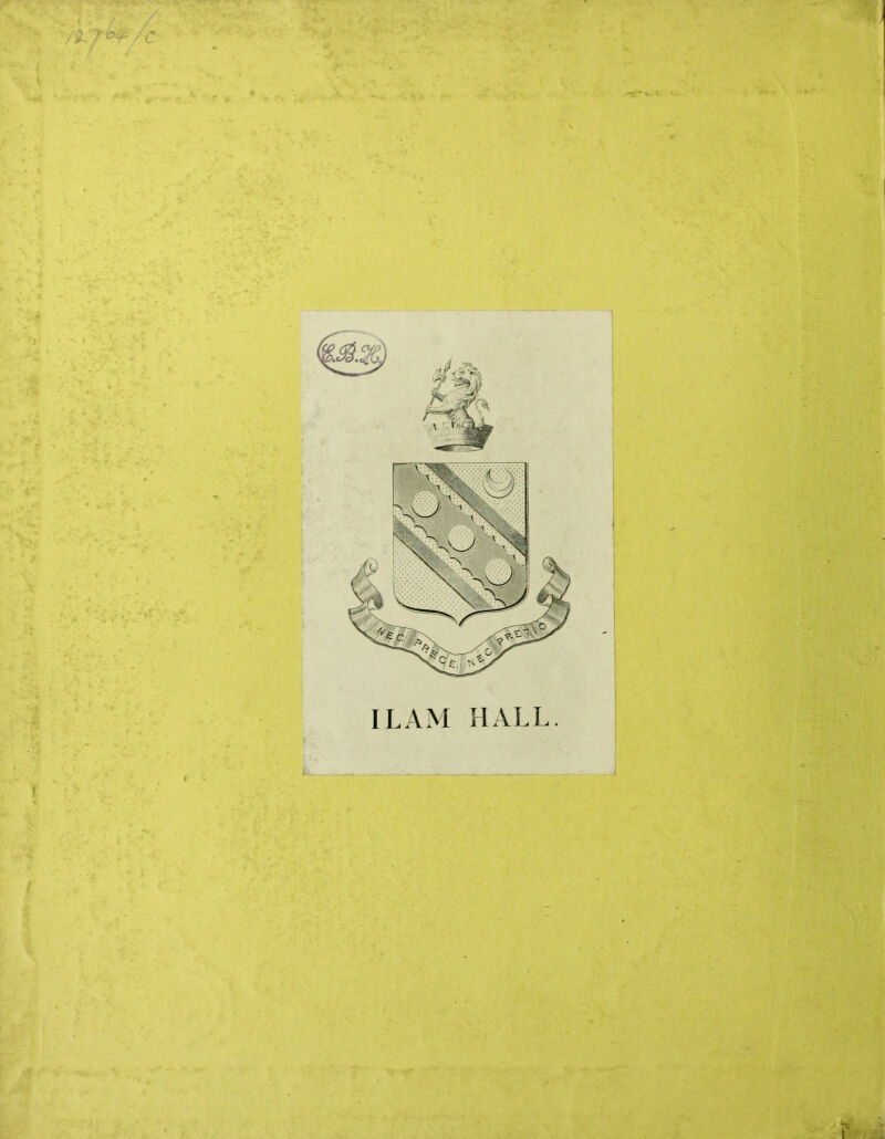 I LAM HALL.