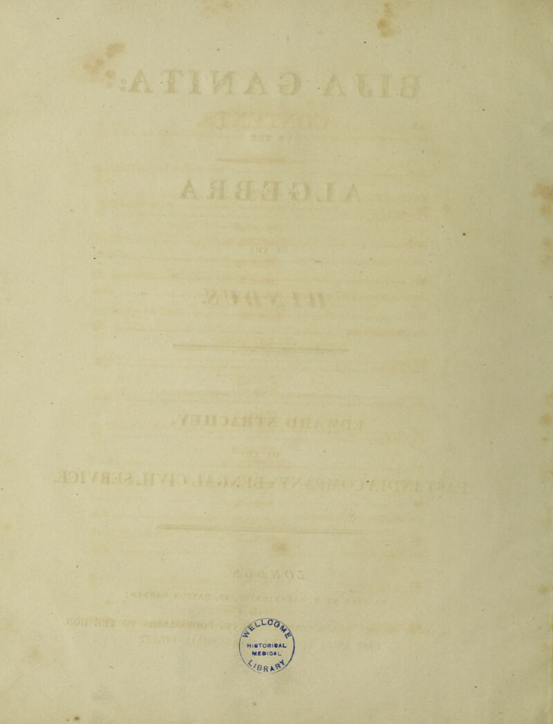 } 4^ I HiuTonieAU MCfttOAL