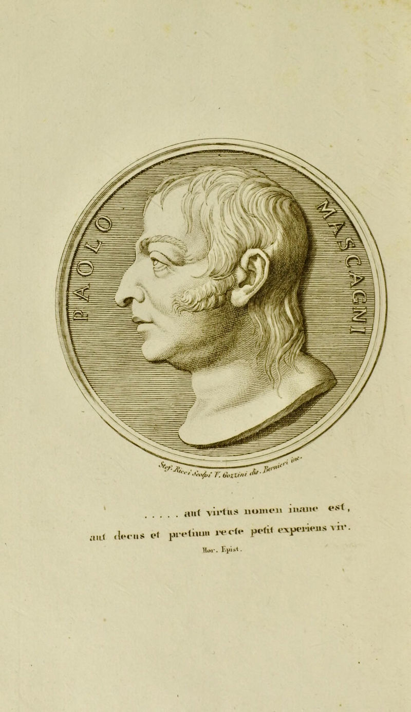 airi' •vii’fus prelimn redf Hor. Epist. uuinvu inane est petit expevieus viv itti «lecus et