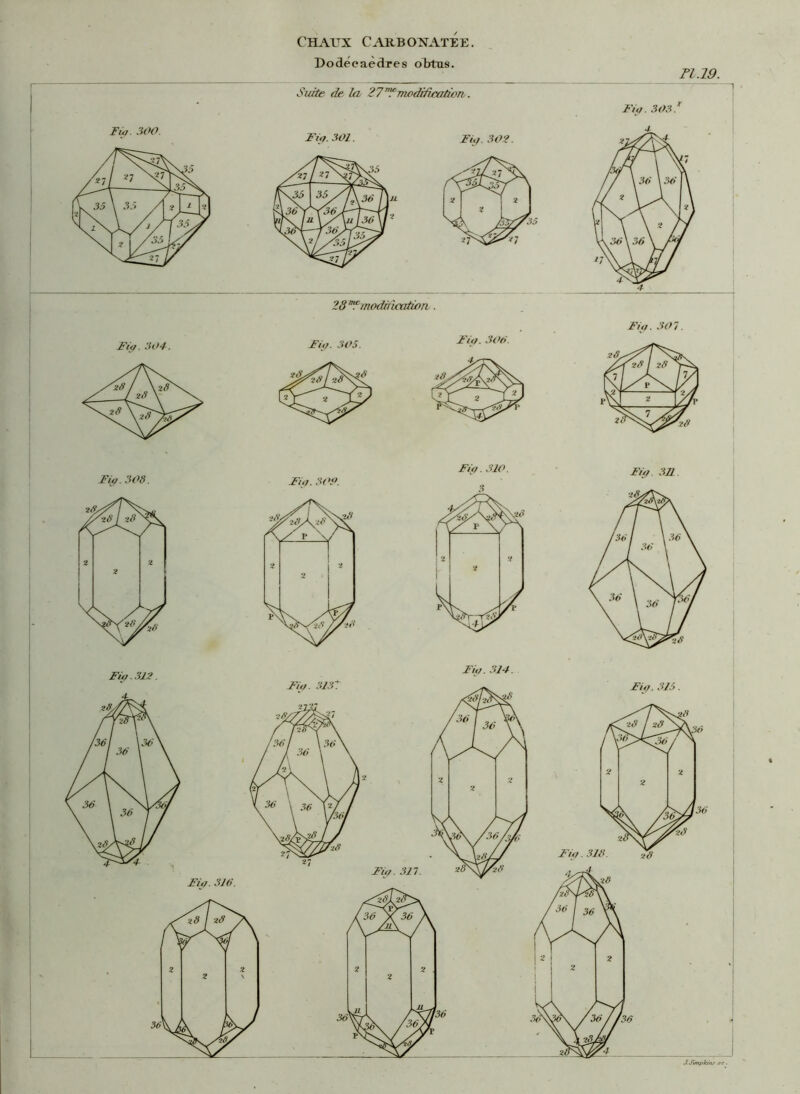Dodécaèdres obtus. ri.19.