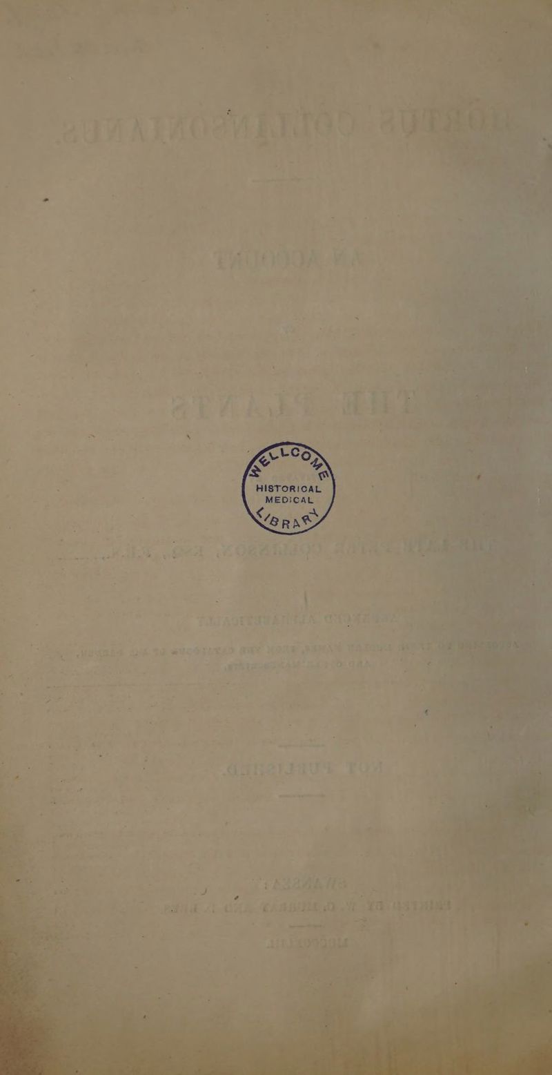 £3 v HISTORICAL MED:;CAL CIS LI TN LU * LA í / 091230098