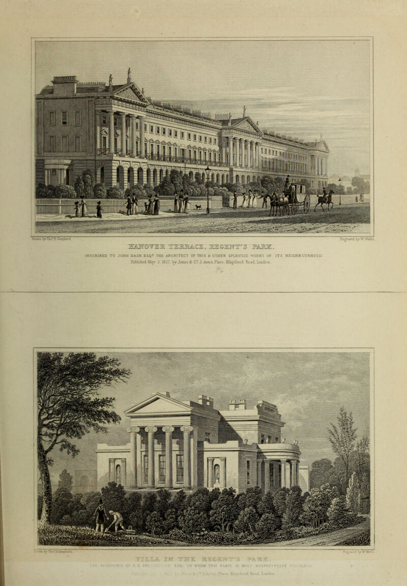 - -*“ ~Iiepb:rd Engrawd)^-V/V/ill;* ISEMfWIER TIKMMACE, MGEHT'S PARK. INSCRIBED TO JOHN NASH. ESQ*? THE ARCHITECT OF THIS & OTHER SPLENDID WORKS IN ITS NEIGHBOURHOOD. Published War 5,1627. bv Joiies Sc C? d.Acioa Place. Kin^sland Pusad, London. I