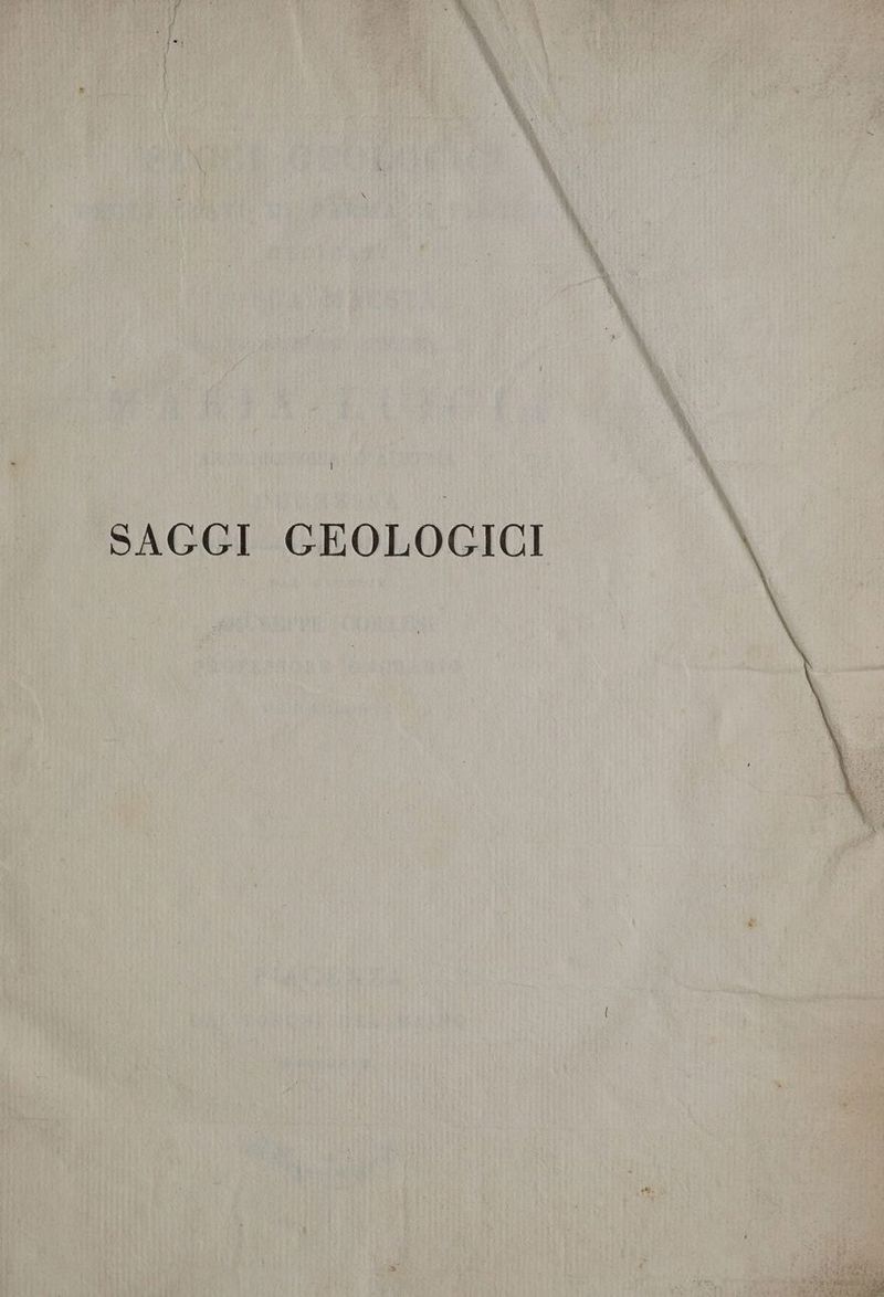 SAGGI GEOLOGICI