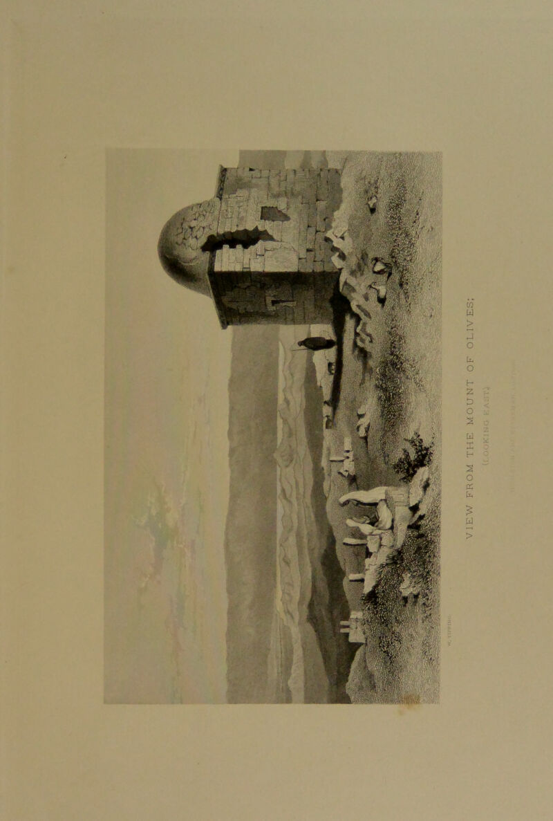 VIEW FROM THE MOUNT OF OLIVES