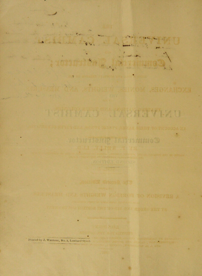 c * I'niited by J. Whiting, No. 3, Lombard Mieet.