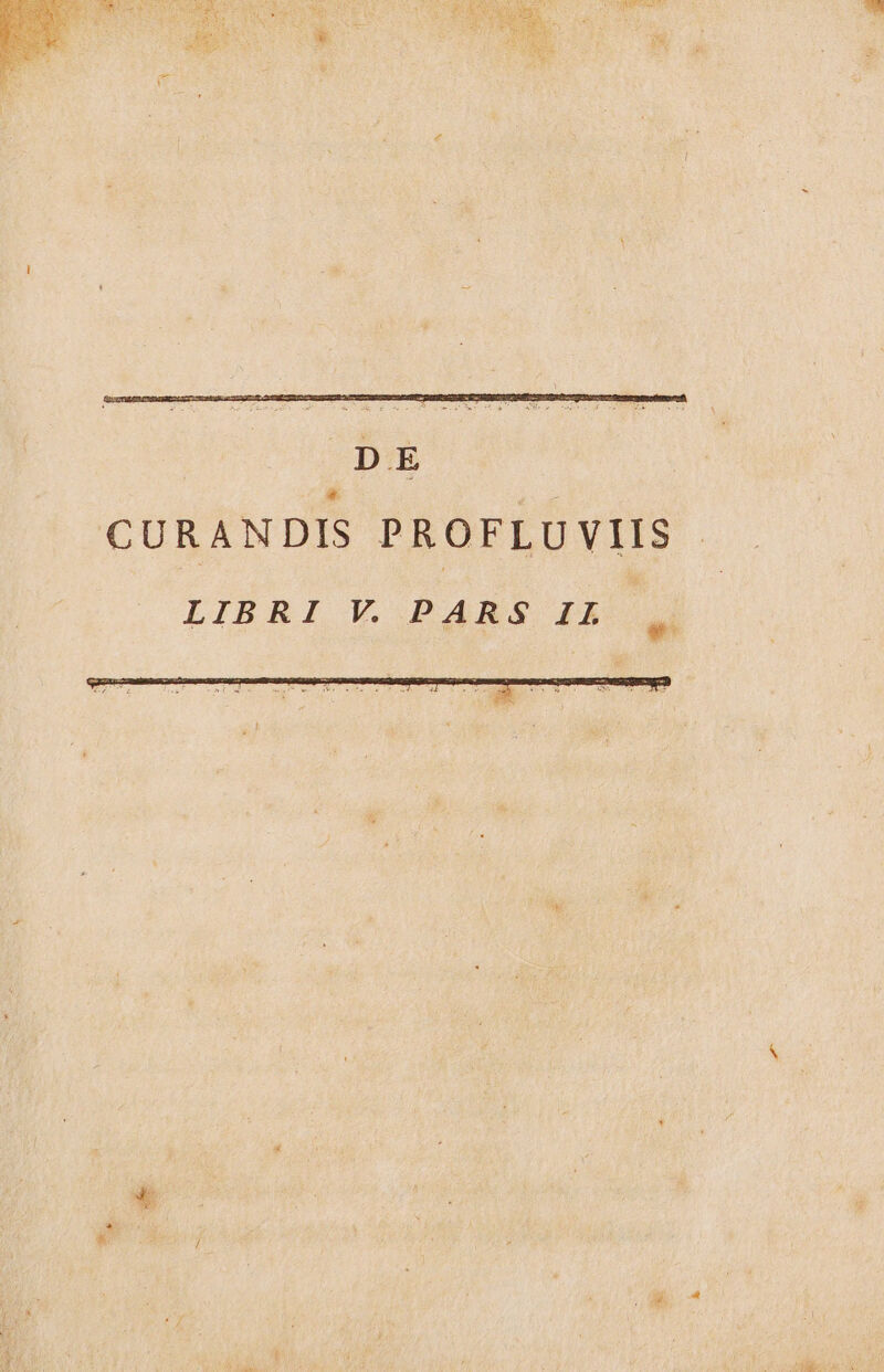 CRY SSIURO MAUS CURANDIS PROFLUVIIS e