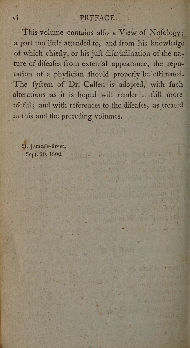 in this and the preceding volumes. St. James’s-fireet, Sept. 20, 1800, 2