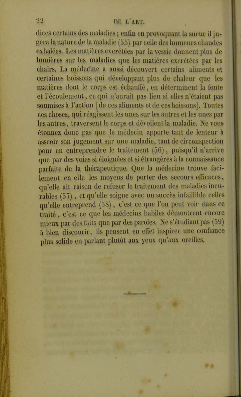(Ιΐεεδ εειΊαΐηδ ϋεδ ιηαΐαώεδ; εηίΐη οη ρι·ονο([ΐΐ3ηΐ Ια δϋοιη· ϋ μι- βοΐ'α Ιαηαίιιιβ(Ιο Ια ηια1»(1ϊο (55) ραι* εεΐΐε (Ιεδ Ιιιιιπειπδεΐιαικίβ» εχΐιαίόεδ. Ιε$ ηιαίίί'ΐΌδ εχεί'όΐόεδ ραι· Ια νοδδΐε (ΙοηηεηΙ ρΐιΐδ (Ιο ΙπηήοΓβδ δίΛΓ Ιεδ ηιαίαίΐϊοδ (£πο Ιεδ ηιαίϊέΓεδ εχετόΐδεδ ρατ Ιεδ οΐιαϊΐδ. Ια ηιόίΐεεΐηε α αιΐδδϊ (Ιεεοηγεπ εεπαΐηδ αΐίιηοηΐδ εΐ οειΊαΐηεδ 1)θΪ8δοη8 (|ΐιί (Ιενείορραηΐ ρΐιΐδ (Ιο εΗαΙευί’ ({ΐιε Ιεδ ηιαίΐενεδ (Ιοηΐ Ιο εοιρδ εδΐ εεΐιαηίϊε, οη (1έΐειπμηεηΙ Ια ίοηΐε εΐ Γόεουίειηεηΐ, εε (<ιιϊ η’αυΓαΐΐ ραδ Ιϊεα δί εΐΐεδ η’εΐαΐεηΐ ραδ δοαιηϊδεδ ΐι Γαείίοη [(Ιο εεδ αΐΐηιεηΐδ εΐ (Ιο εεδ Ιοϊδ&οηδ]. ΤοιιΙεδ εεδ οίιοδοδ, ί{ΐιΐ ΐ’όα§ϊδδοηΙ Ιεδ υηοδ δυο Ιοδ.απίι οδ εΐ Ιοδ υηεδ ραε Ιεδ αιιίΓΟδ, ίνανοΓδθηΐ Ιο εοιρδ εΐ (Ιενοίΐεηΐ Ια ηιαίαάΐε. Νε νου.δ είοηηεζ άοηε ραδ (μιε 1ε ηιόεΐεεϊιι αρροΠε ΐαηΐ (1ε ΙεπΙευε ΐι αδδεοϊΐ’ δοη ϊυ§εηιεηΐ δυο ιιηε ιηαΐαείϊε, Ιαηκίε εΐιοοηδρεείΐοη ρουε εη εηΐΐ'ερί'εηΦ’Ο Ιο Ιΐ'αίίειρβηΐ (56), ραϊί>({ϋ’ϊ1 η’αιτϊνε ί|ηε ραΐ’ (Ιεδ νοΐβδ δϊ ό1οϊ§ηόεδ εΐ δϊ έΙι·αη§εΓεδ ΐι Ια εοηηαΐδδαηεε ρανίαϊΐε (1ε Ια ΐΐιειαρειιΐϊίμιε. (^ιιε Ια ηιέίΐεείηε Ιεοηνε ίαεΐ- Ιειηεηΐ εη εΐΐε Ιεδ ιηογεηδ (1ε ροιΊεε (Ιεδ δεεοιιΐ’δ είΠεαεεδ, φΐ’βΐΐε αίΐ εαίδοη (1ε Γείαδεί’ 1ε Ιιαϊίειηεηΐ (Ιεδ ιηαΐαάΐεδ ΐηειι- ταίιίεδ (57), εΚ{υ’ε11ε δοΐ^ηε ανεε ιιηδίιεεεδ ΐηίαΐΙΙϊΜε εεΐΐεδ (ρ’βϋβ επίΓορεεικΙ (58), ε’εδί εε ηηε Γοη ρουί \όϊγ (Ιαηδ εε Ιιαίΐε , ε’εδί; εε ψιε Ιεδ ιηεάεεϊηδ Ιιαίήΐεδ (ΙειηοηΙιεηΙ εηεοεο πμευχ ραν (Ιεδ ίαίΐδ ψιε ραε (Ιεδ ραιοίεδ. Νε δ’είικίΐαηΐ ραδ (59) α Μβη (ϋδεουπί’, ϋδ ρεηδεηΐ εη είΤεΙ ϊηδρΐΓεί' ιιηε εοηίΐαηεε ρΐυδ δοΐίίΐε εη ραιίαηΐ ρΐηΐόί αυχ γευχ ({ϋ’αυχ οιχΊΠεδ.