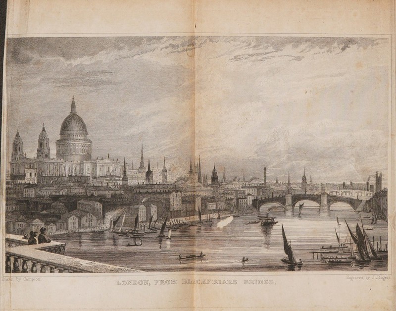 | nie (ie : = a= = ses = | i) a wl qt ad i \ : = == = = 5 / som titcrs a LONDON, FROM BUACKFIRIARS BRI