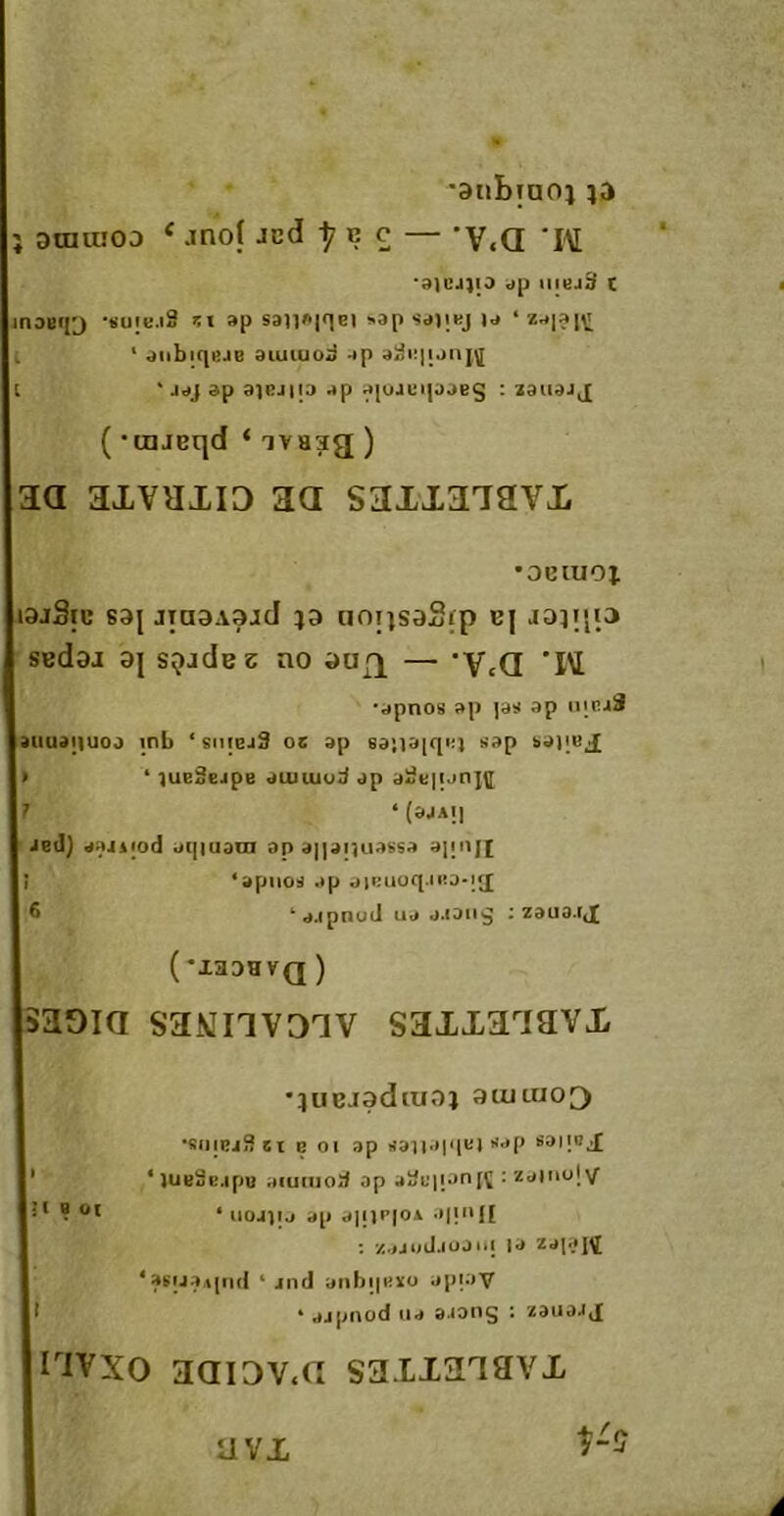 ’3ubiaoj ; DtDUiOD ‘ jno( jcd E c — -y.a 'IM -aicJip <>p >iii!j9 t ■ inaüny -«uie.iS »p sanfiqei »ap sjjibj u w ' aiibiqeJB aiuiuod ap auit|tjn[\[ l ' jaj ap aieJija ap a|ujui|aae9 : xauaJJ ( *tnJBqd ‘ Tvasg ) aa axvaxiD aa saxiaaavx •OClUOl idjSic S3J jTa3A3jd }3 nni]sa2fp ej JailJP scdaj a| s^jdee no au{][ — ’VcQ 'IM ' •apnos ap ]as ap iiikjS auuajiuoj mb ‘siiiead oc ap sa;]a|qi:) üap sa)iiij[ > ‘ ^UEoEjpe aiuiuud ap aäB|ian}([ 1 ‘ (ajAij Jed] aaitiod aqiuatn ap a||aiHiassa a|!<ij[ i ‘apiioti ap aiEUüq.iiia-iij ® ‘a.ipnuJ ua a.iaii^ : zauat<I ( *X33HVQ ) saom saMiavoav saxxaaavx •^UBJsdtuoj auiLuo[) •finjRjS 6t B Ol ap iJaii'ijqKi «ap saitc^ ' ‘)ue3B.ifjB aiumorf ap : 20111011/ * UOJ)lj Op Ol[)P|OA : ■/.jjod.ioJtil la 2o(Oj^ 'abij'iA[nrl ‘ jnd oiibi|KKU oppaV ^ ‘ ojpnod ud aiong : zaua^j i^ivxo aaiDv.fi saxxaaavx uvx A