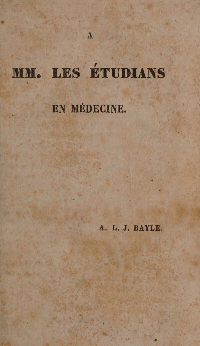LR LES. ÉTUDIANS | à L