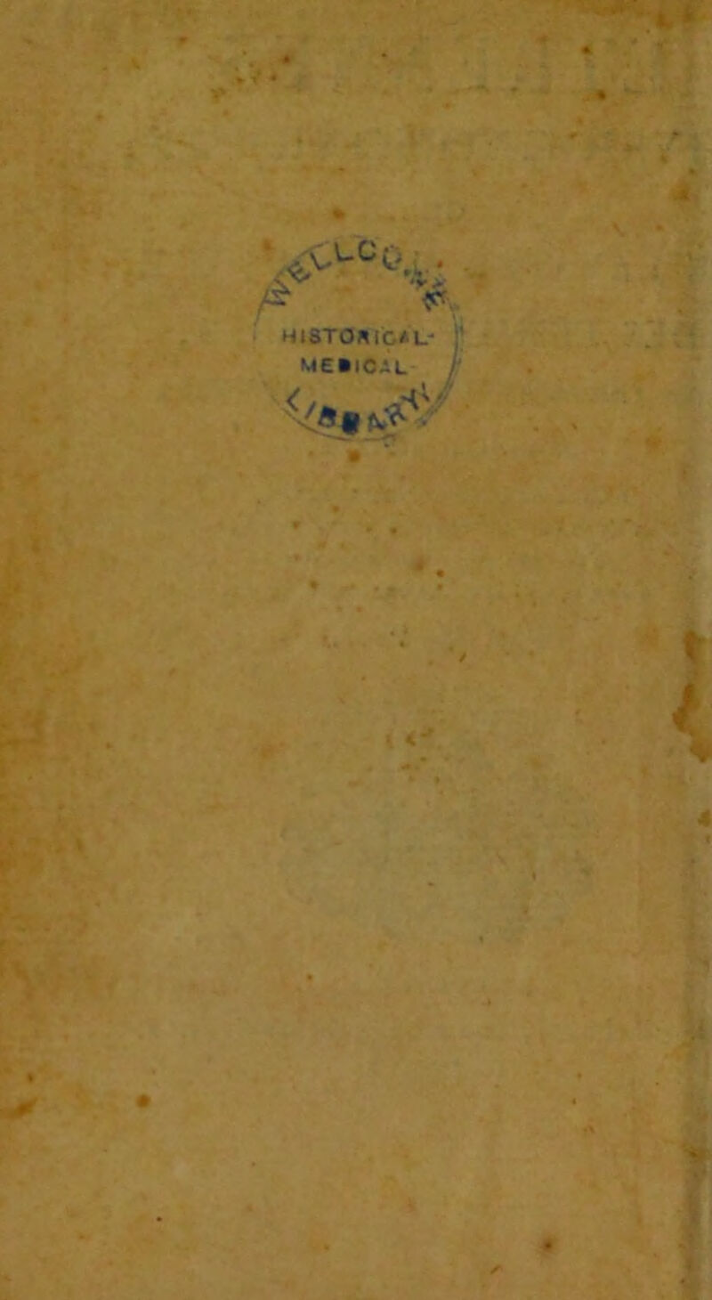 HISTOmc*!.- MEaiO rc*i.' j' /