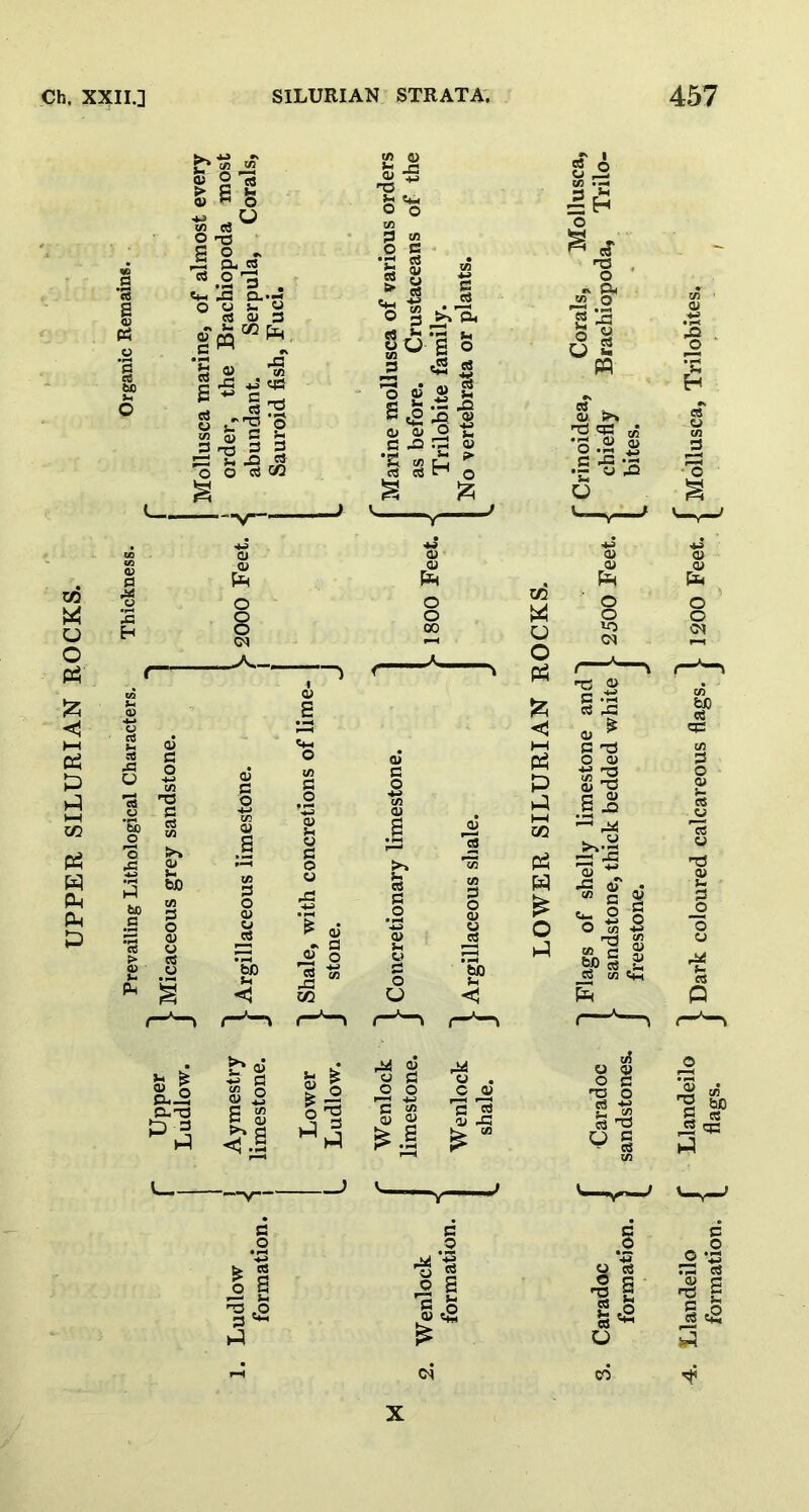UPPER SILURIAN ROCKS. nost every oda most , Corals, ns fe *« O o to 3 2 Mollusca, a, Trilo- J3 ex ea b S 2 ns S O g «m la o-*J *1 .1 - CL 50 O ° ea <u 3 O 3 >, CL !? is $*“*■ • r-« a*i ? g 5 *s _» «rs o o in n> C P'S g =* 'o o cj co cu CD o 8 CM _A.- s o a> 3 § £ t2 IS ■§ 3 £ «s 01 Ol Cl -O •a bJO Sh <5 u C o u ^ Q> ®* o CO J 4 * =e II cl-a &s s I G t/3 >> g M ■33 « S3 o o e 1o S <K M c g £-s bC ns 3 .. cS 5 w-' £ a 3 § s'S 11 O CS M a S3 o*2 ra ca ■3 g s£ X