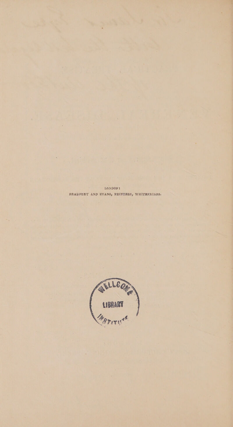 LONDON 3 BRADBURY AND EVANS, PRINTERS, WHITEFRIARS, 4 ¢ Ay revit