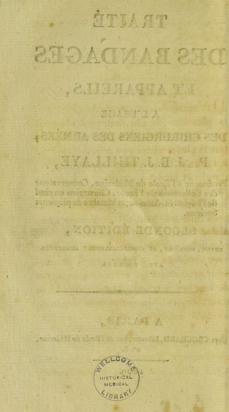 1 r r. «■ .. A- HI3T0KICAL j ME1CICAL j r ^ 7