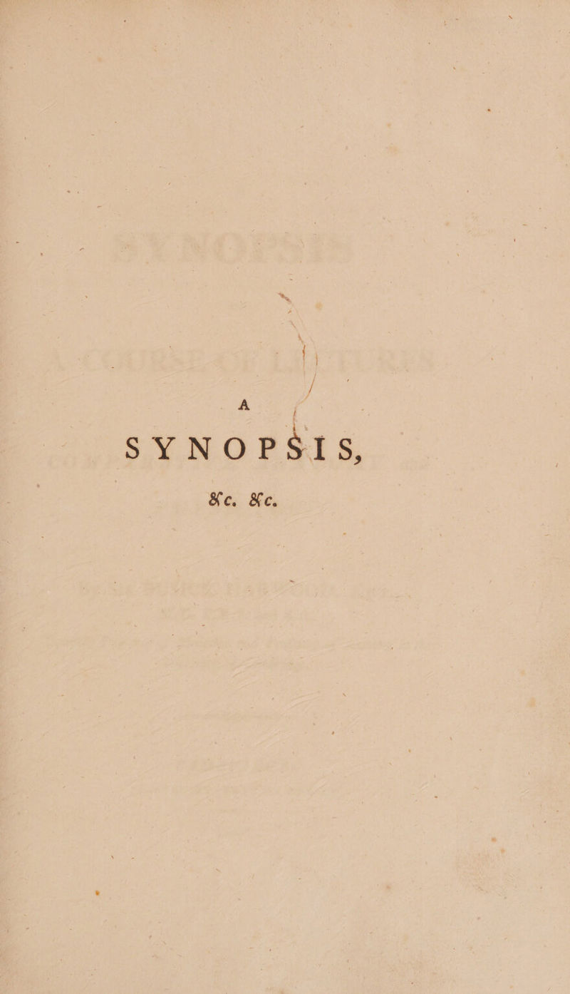 { | . / a | i SYNOPSIS, Ke. Ke.