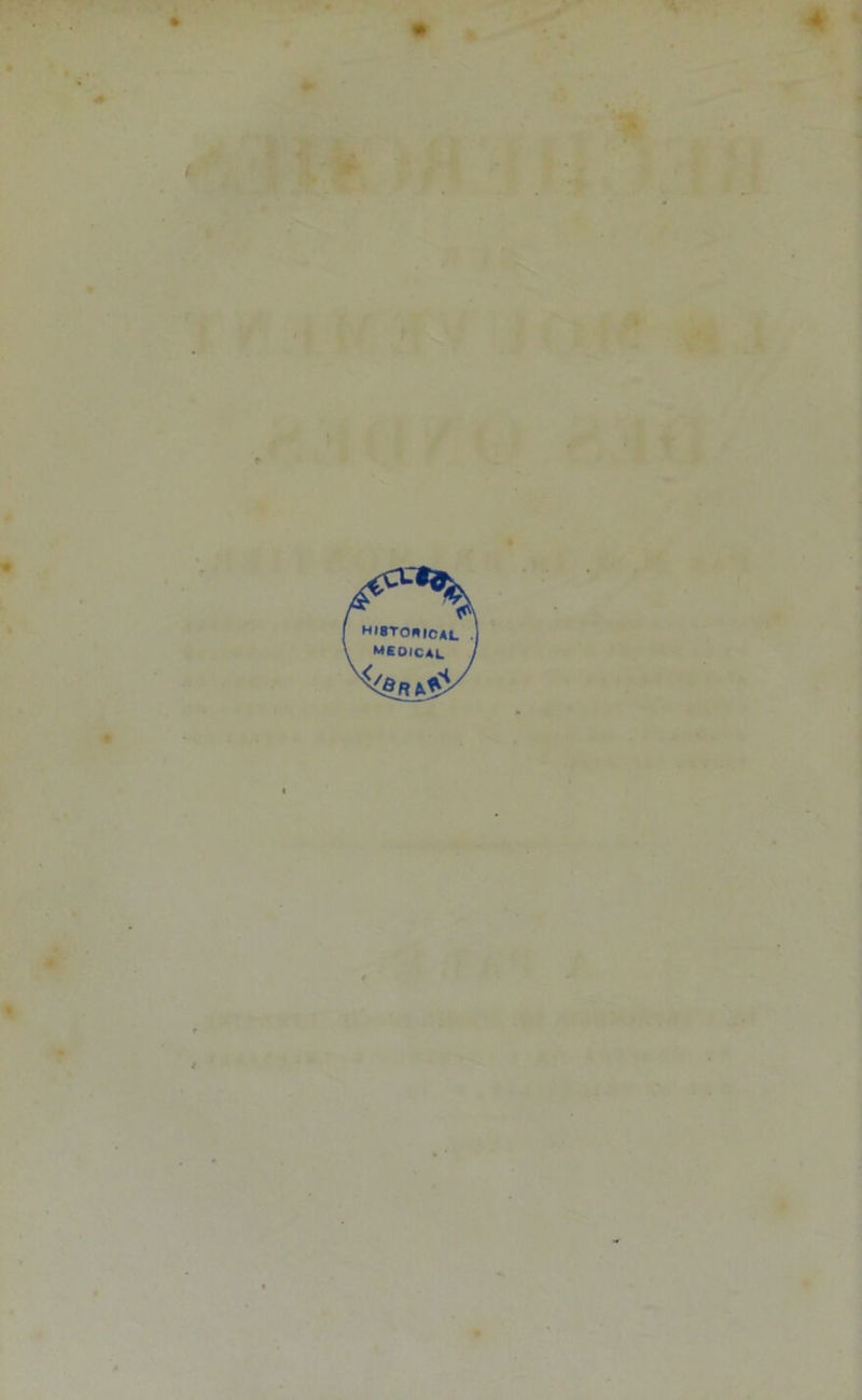 HI8T0KICAI. MEDICAL ~* «S
