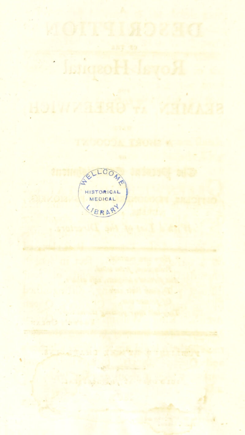 I \ HISTOmCAL MEOICAL