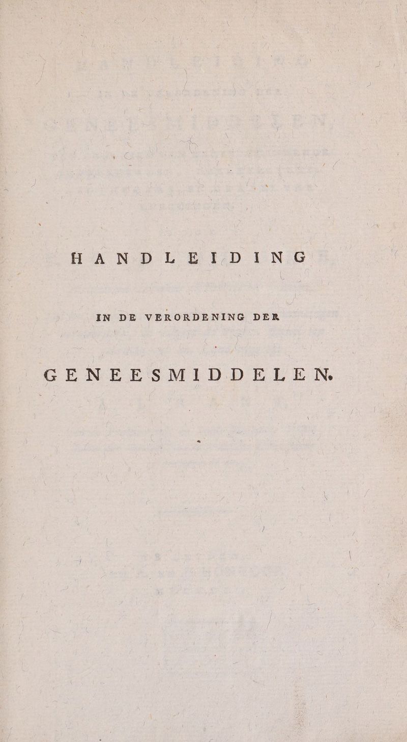 ENDE RIED ING: IN DE VERORDENING DER