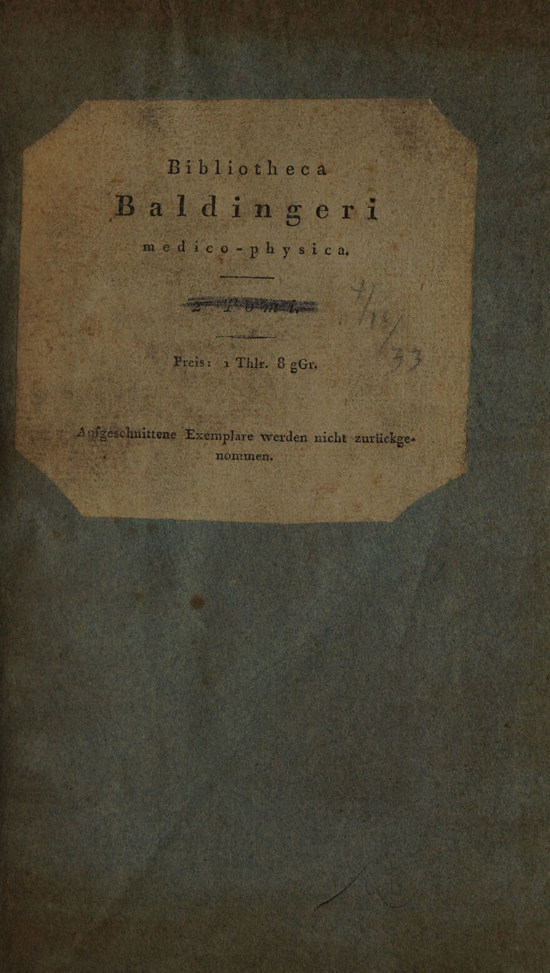 * medi co-physica reis: à Thls. 8 gGx  , d S