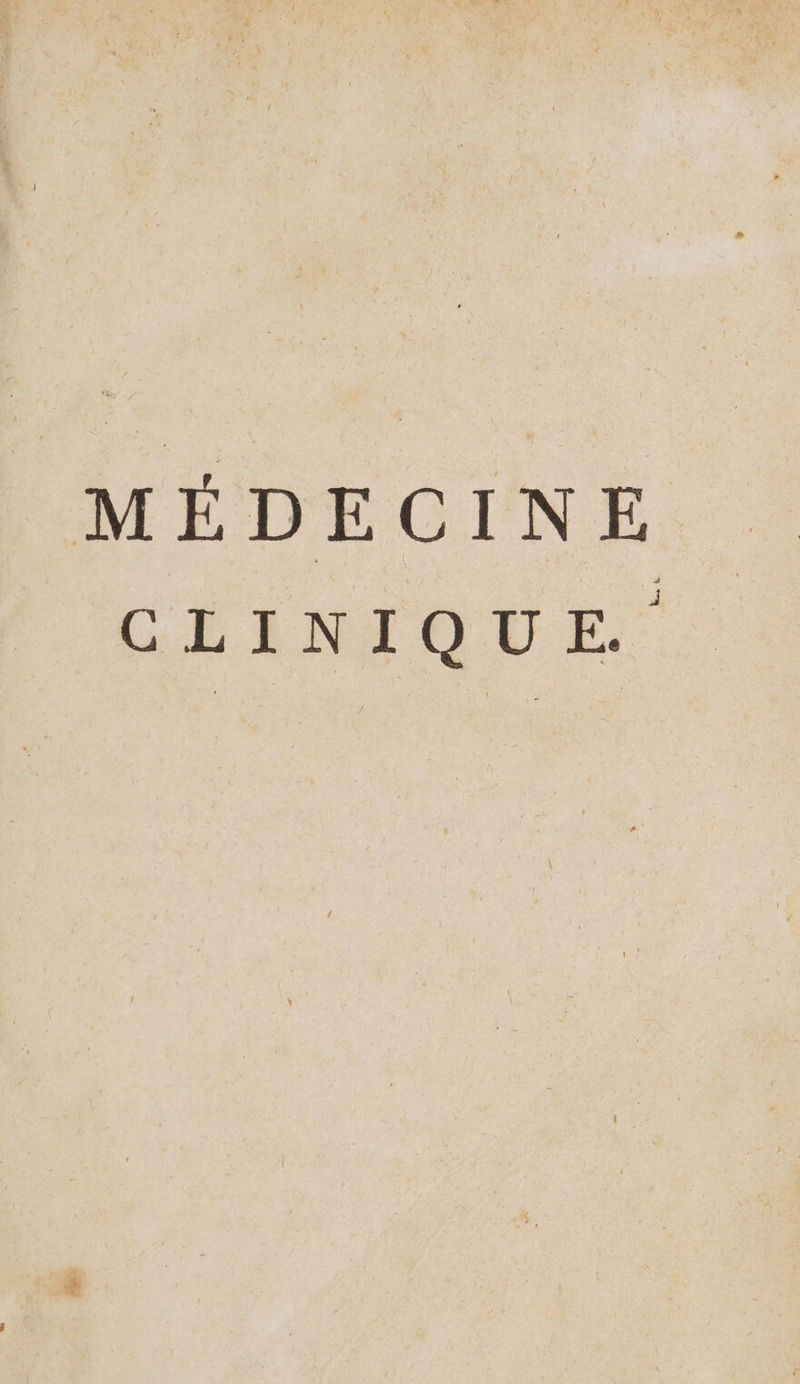 MÉDECINE GEINIOUE: