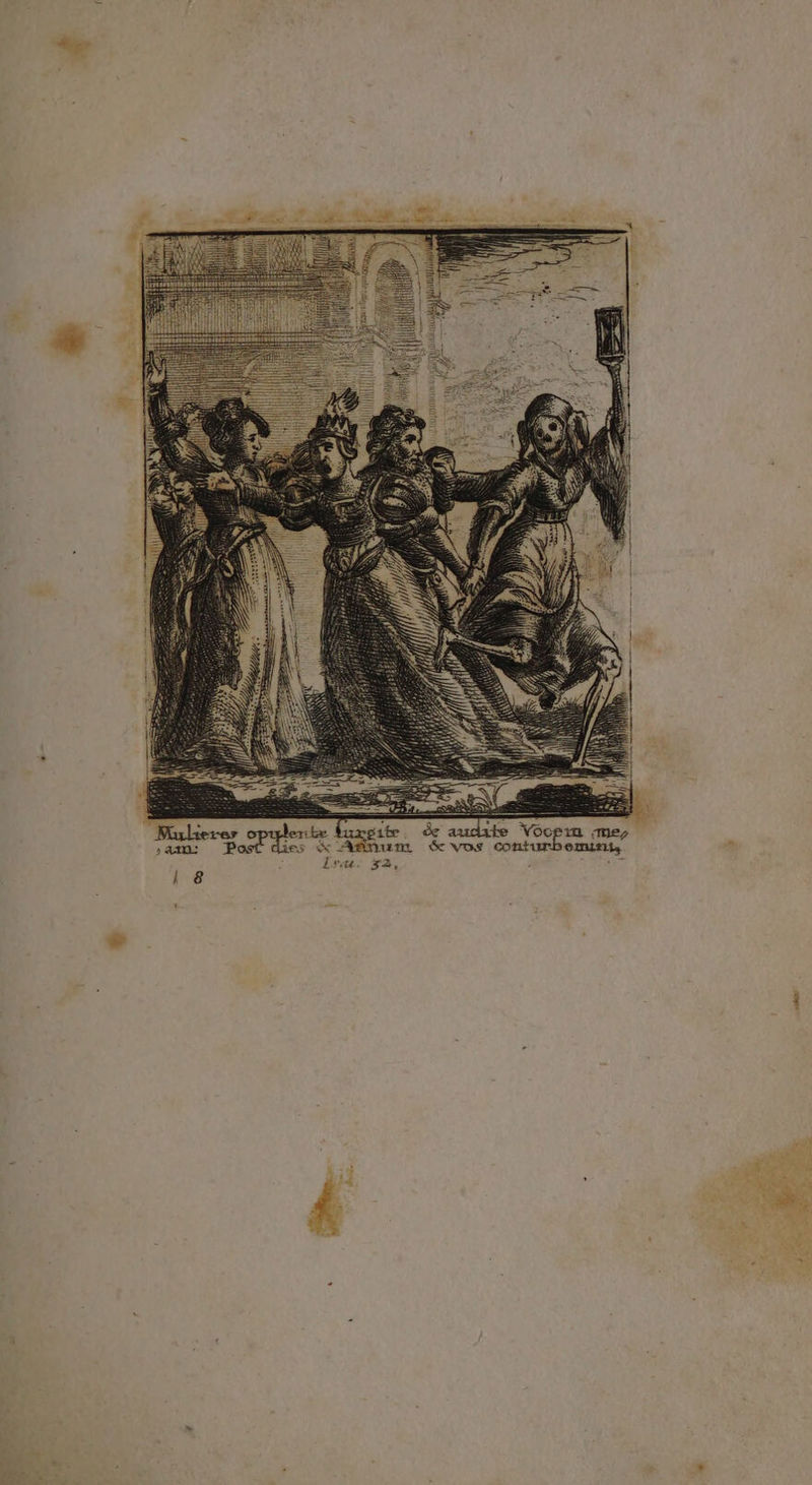 &gt; Maulieres lenike ite dc aucate Vocem ane, ,am: -P ies WX Amun &amp; vos comturbemmnt, Trae. 52, : Via