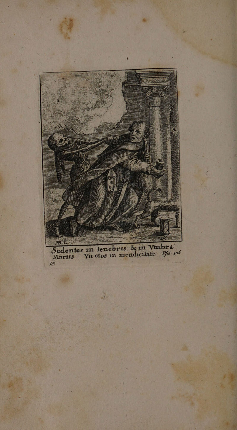 or. Sedentes Mortis Jae bx Vir ctos in m endicifaie, Yl 106