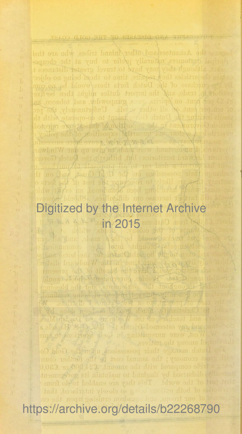 Digitized by the Internet Archive in 2015 https://archive.org/details/b22268790
