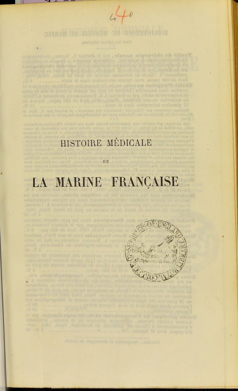 DE LA MARINE FRANÇAISE