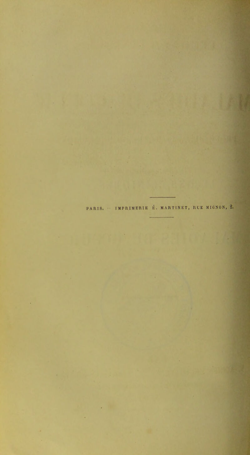 1'AniS. IMPMME1UE K . H A R TIN ET, IllE MIGNON,