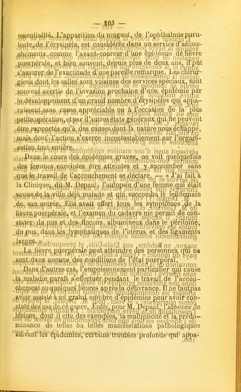^^^f'ifiBMî) ^^mi^mmw pfoè'nlfiis ' '  ' -■ )éc i-j *t --n.-x..A le tEâvaaJ.ae Faccou- - - ,-Sivrançe. llJieTautpas sppij^nimonôD 391 igigotTfi a epidémieo npur avoir cpn- :9l£lâqi9iin 9im9a Jepajjl, j .apfeence jae païhologiques éffivrant''fëk^^yé*'^;''e^l'tfiiriè'^trm