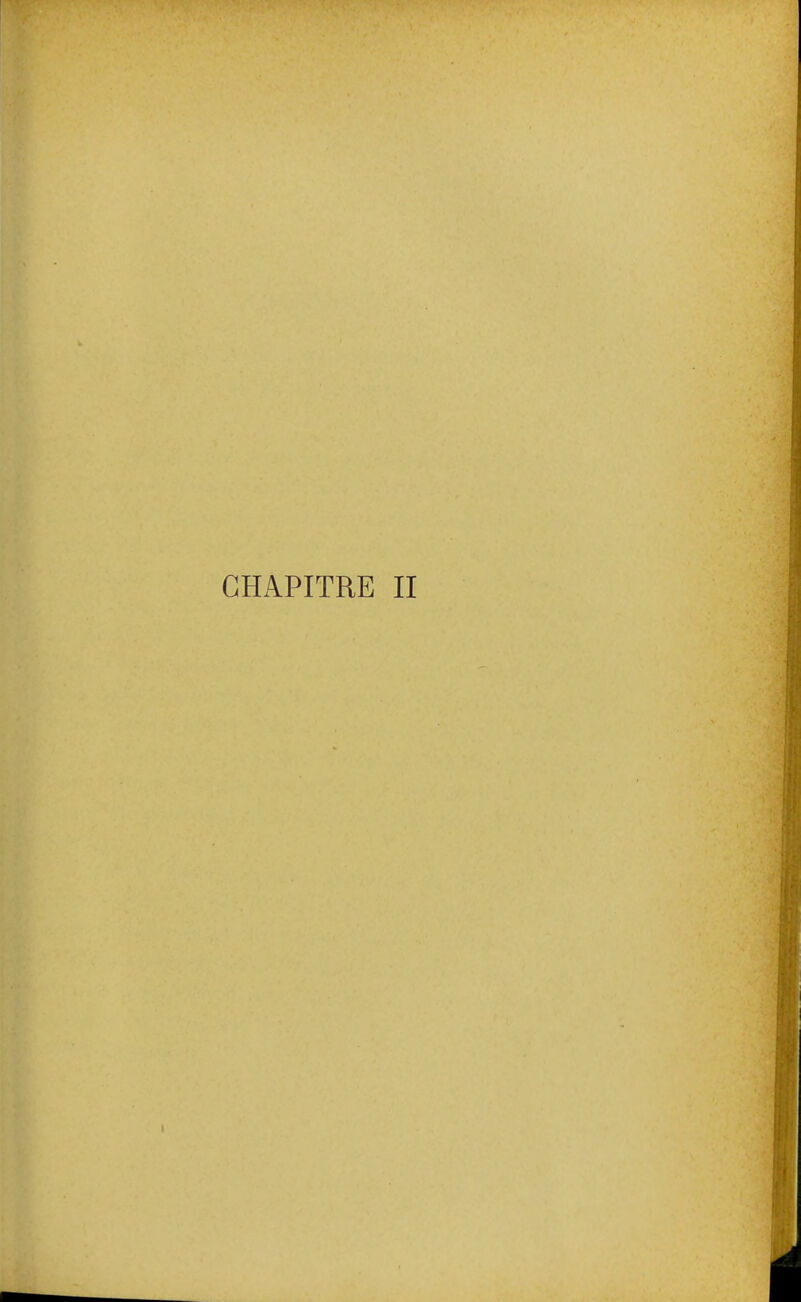 CHAPITRE II
