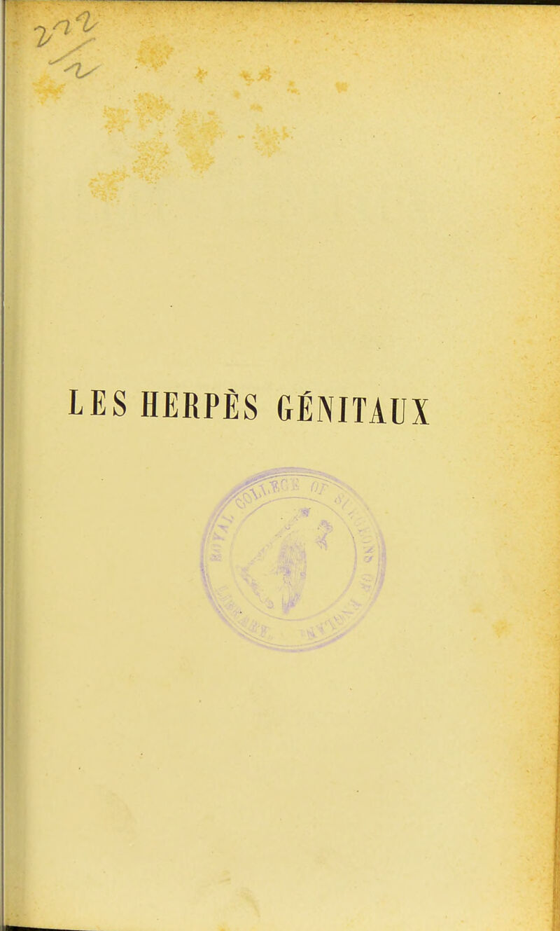 LES HERPÈS GÉNITAUX