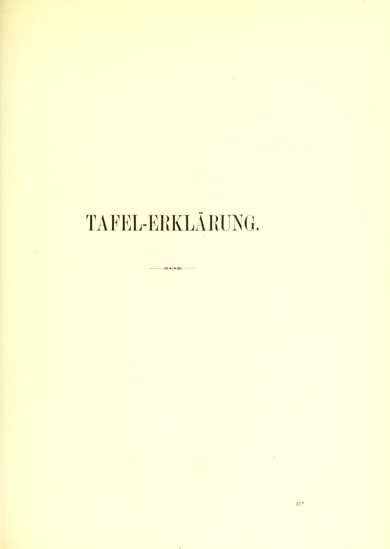 TAFEL-ERKLÄRUNG.