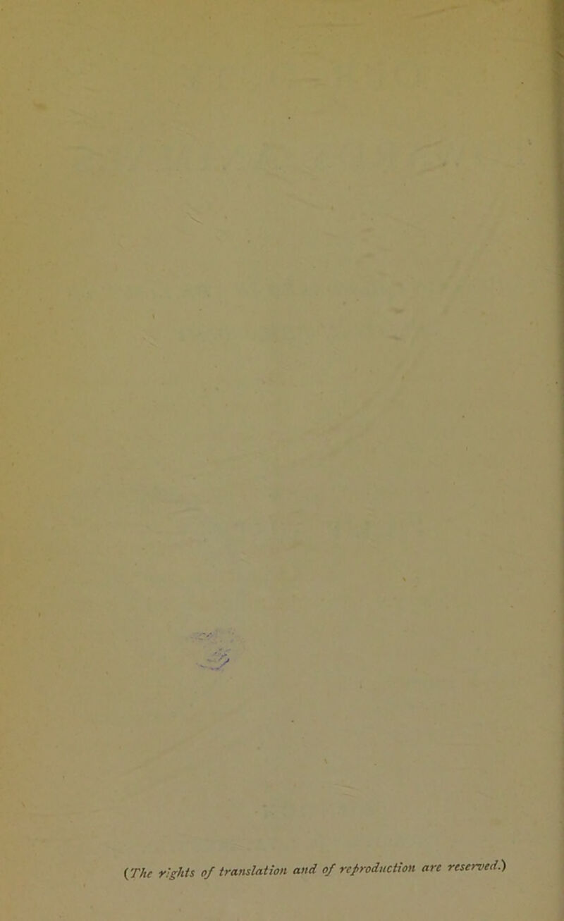 vs (The rights of translation and of reproduction are reserved.)