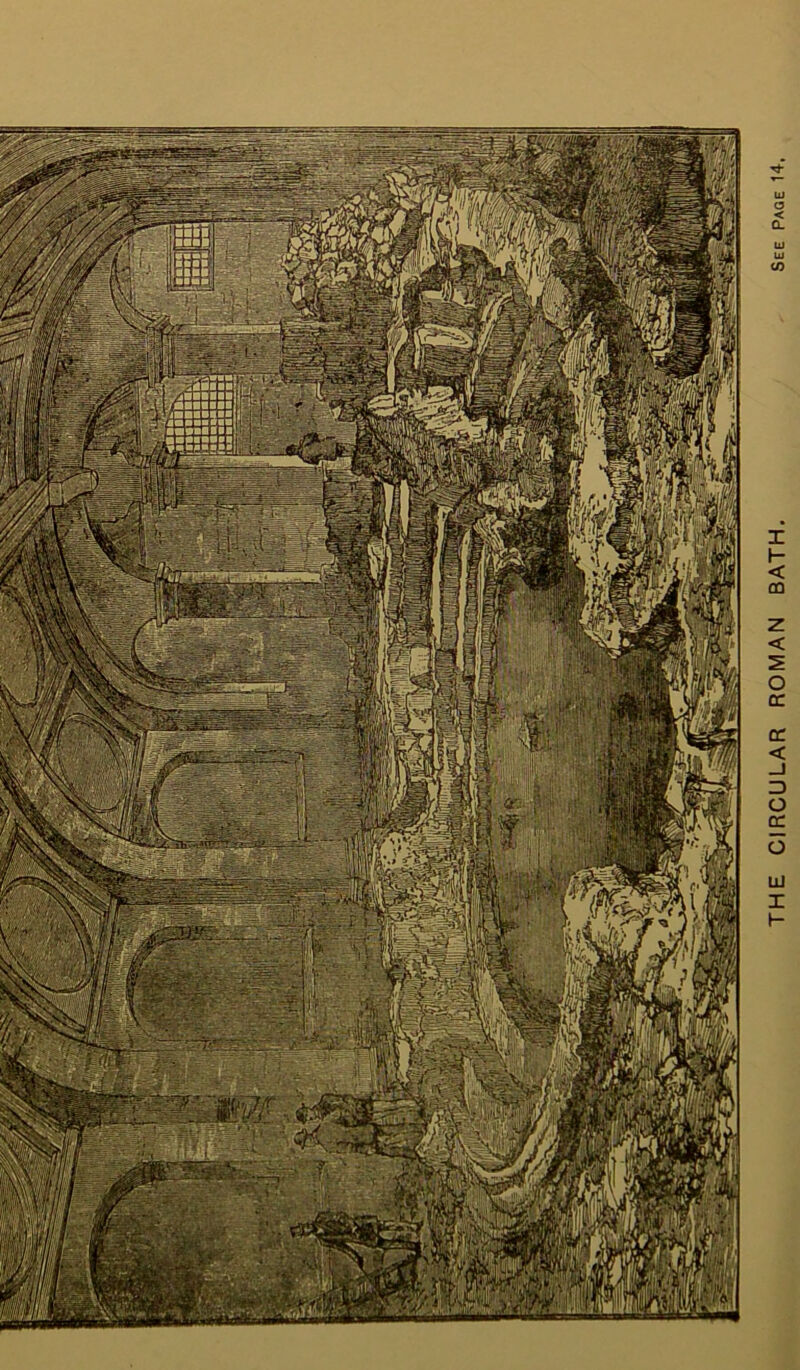 THE CIRCULAR ROMAN BATH. See Paqe 14.