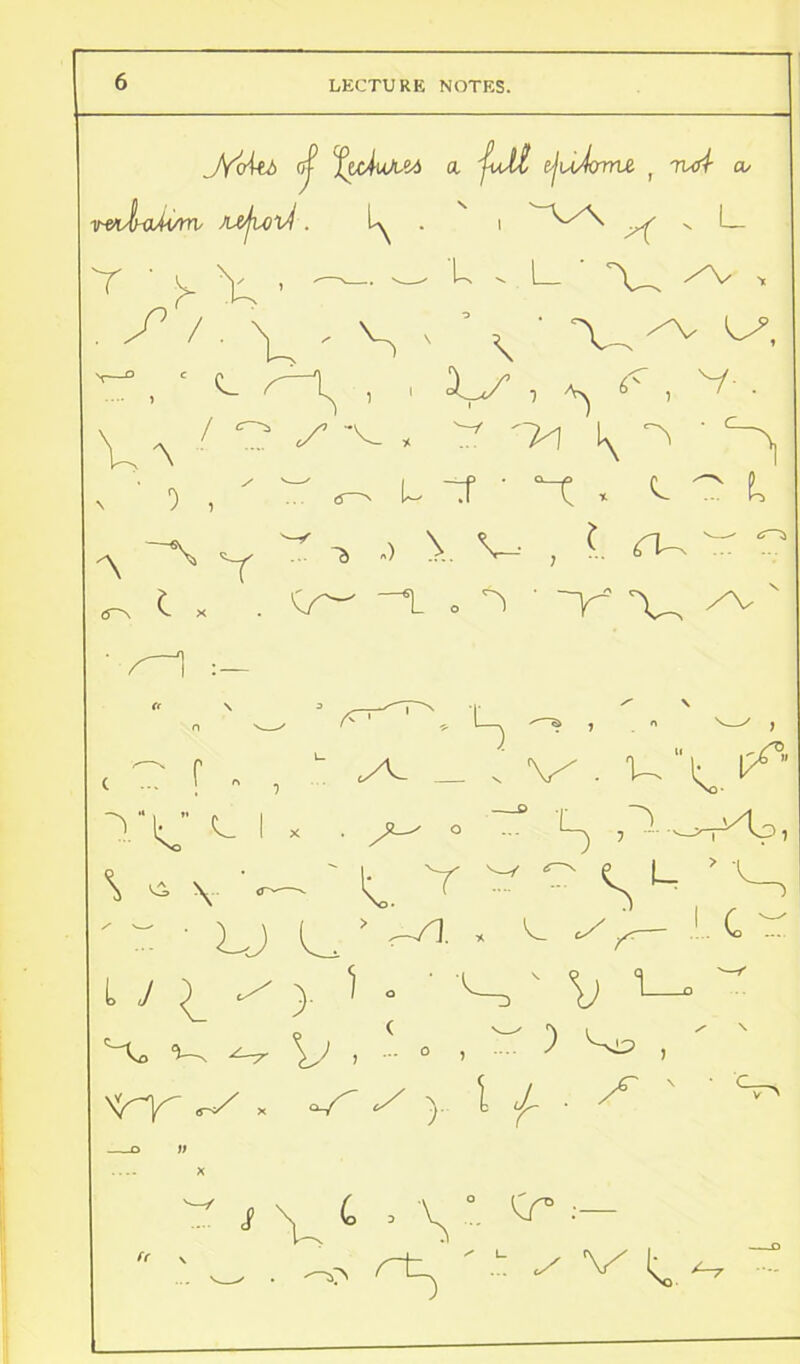 LECTURE NOTES. jYo\u dj 'ftcAuAM a jltM tjuJomu f 7ud- a- T&JyaAum Ajjiovi . i '~^y\ ^ N L_ T ' y \ , — - L- ‘ X. ^ * ^ , e c rl^ , , A / c ■v- * w K ^ ^ 5 , ' r <r-> l A ~A Y W ^ } -• ^ » • a • ^ C * . Cr~ —L . *> ' ~y* X. ^ ' ' ^“1 : —  ' 3 s~r^' ' T ^ N n ' f' ■> —\ ' ^ J . n ^-'/ > , -:: • . . ‘ ^ - v . u\^- ^ C I x . ° ... L ,l..^vip, ^ \ - v ' ’ ' S ~ ’ ^ 'rUL1^ - ^ ' • Cr u [ ^ > 1 • x—>'\) ^—° w H, ^ V . -• • ’ - 5 ^ i VK «^ . v-S' S ■) \ Jr ■ ^ ^ s °. cr .— '-■ ^ ^ L ^