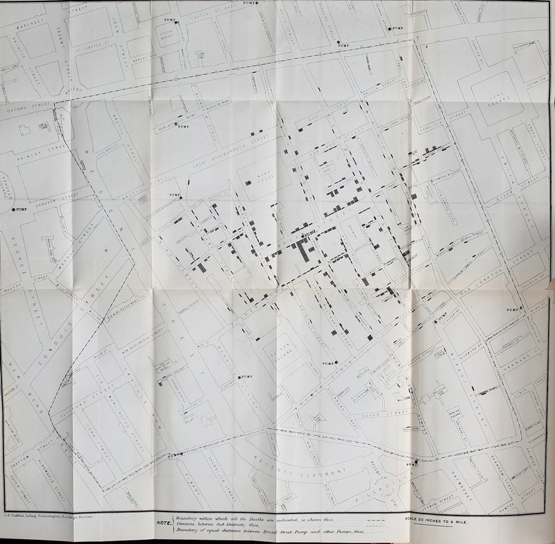 PCJMP §)FUMP PUMP 7^*T.cou»t Litliog. Southampton Buhdin r«.Holborn. liniuularr m//tm wtuch cM t/u: Dcat/ie T/rytsirns between- Sid/ -JOistriets, t/uis -Boundary  ' s«lem,NC(|E5 to a M|LE uvd&oected/, is s/wwn, thus, /VOTE. T °r 0fuaL distauoc between, Broac' Street/ .Pump o/i/h otfver Pumps, /Jus?,