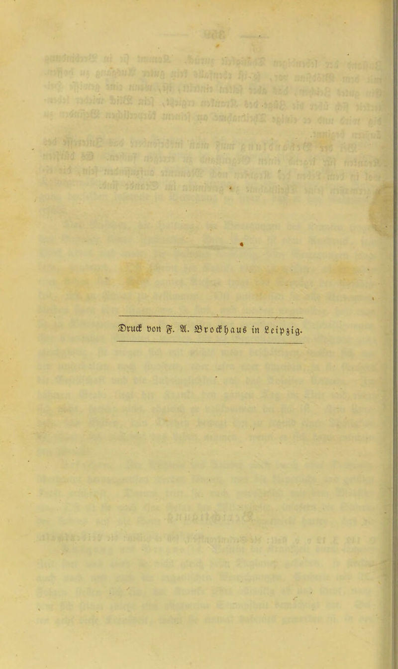 ®ru(f üon 9t. S3rocf|)au6 in Scipjig.
