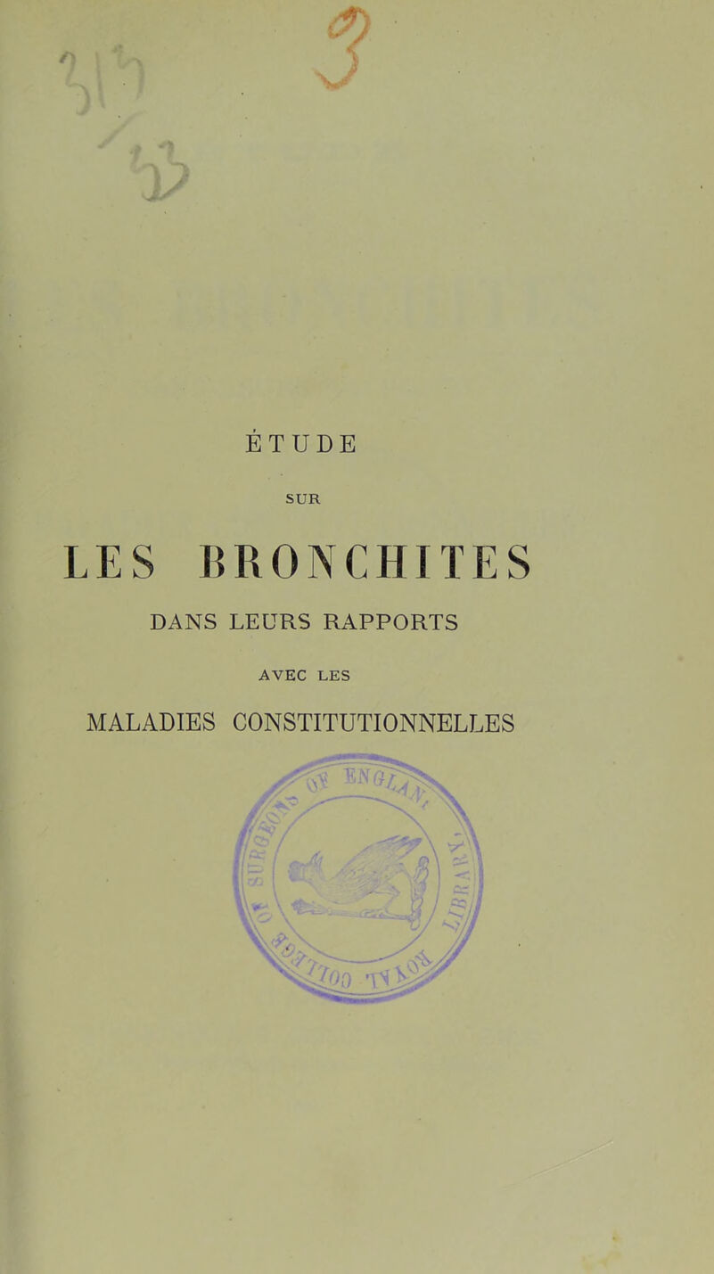 /> ÉTUDE LES imONCHITES DANS LEURS RAPPORTS AVEC LES MALADIES CONSTITUTIONNELLES