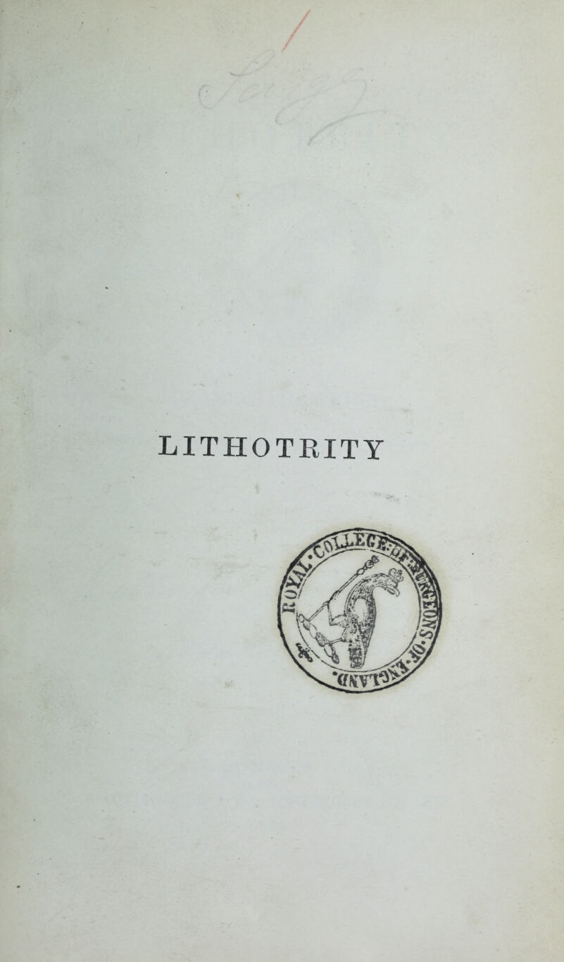 LITHOTKITY