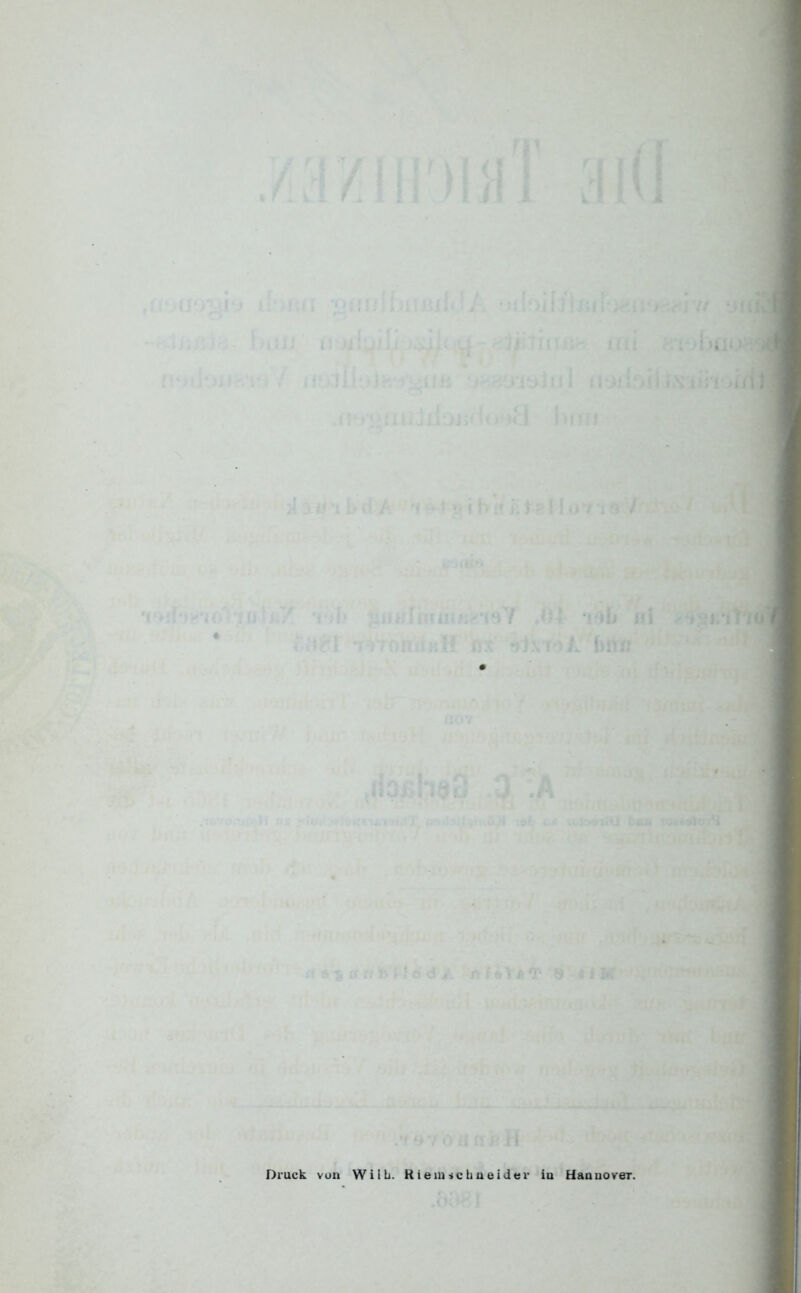■ ' . >70 fi n* H Druck vun Willi. Rieniictiueider iu Hauuovet.