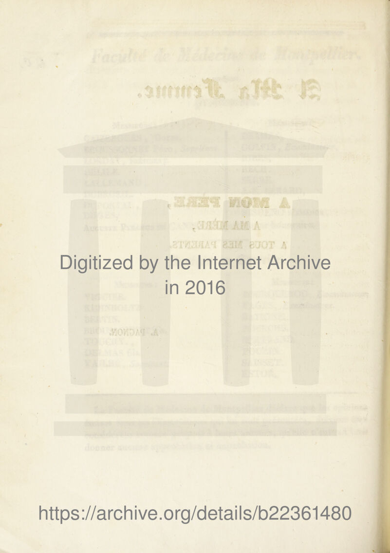 Digitized by the Internet Archive in 2016 I https ://arch i ve. o rg/detai Is/b22361480