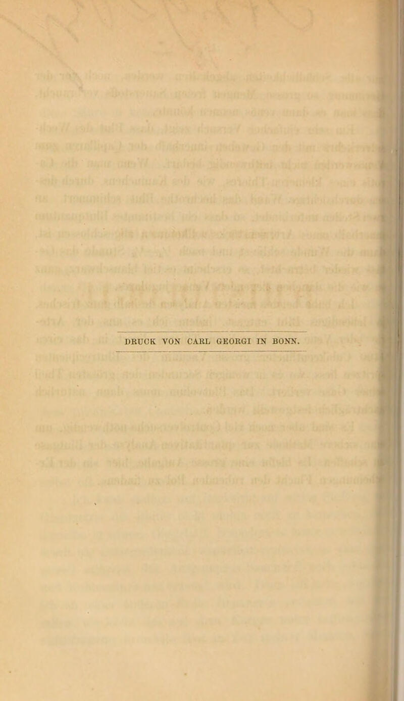 DRÜCK VON CARL GEORGI IN BONN.