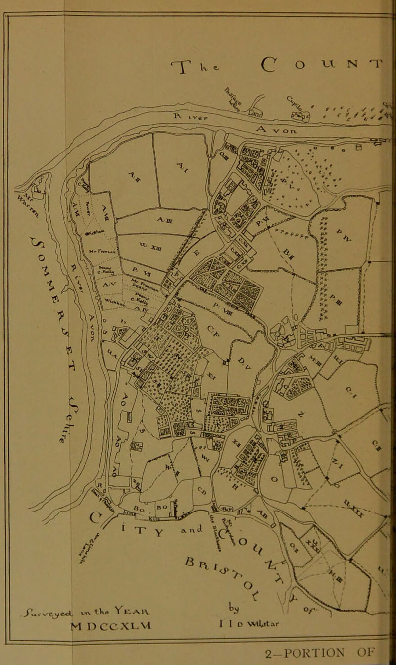 K «. C o VA N *T 2-PORTION OF .purveyed nv tKe Yeaiv M D CCXLV1 I I D WtUtar von