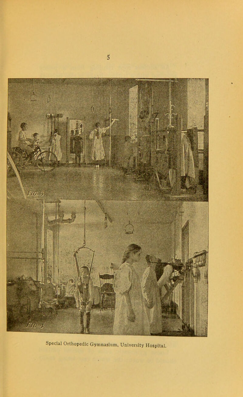 Special Orthopedic Gymnasium, University Hospital.