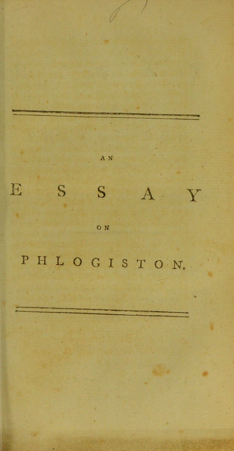 1 •m A N s s O N phlogiston. I*