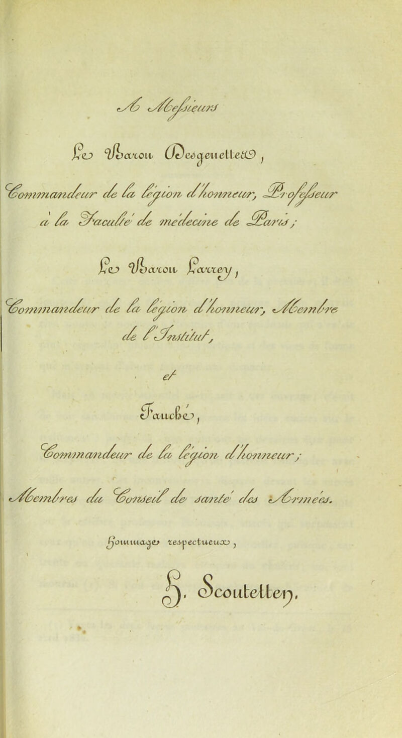 ctxciv (J^edcjeuelleiiS j ^o-7n‘?na/?z(/(’ur c/e /a f/Ào^mme/r, ^aai^e c/e 'cnec/euvie c/ / i?cj’ aïOii/ ivo-^tey ^ ^07?i77ia7zc/sf.f.r c/e /cc ^^cotc c//o7i7ieec7', v^/^ecTz/^'e c/e f , e/ cfLtuc&c’^ ^^07717nazic/etcr c/e /cc ^^^71 c//o777zeccr/ r t^ée77i/7<ej c/c ^u7Uec/ c/ Joûz/e c/j L//7'/77ee. ^’oiuttia^e» teA^eciu.cuxj , (5coutelier),