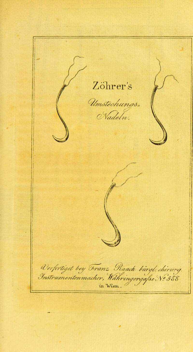 Z Ö hr er's cAAuA/i. e? tl'er/srT^et 6ey rfiranz. f'fla-a/'A /ü?y^. r//ru?y. r %M~//rt//ri rtnfs?/ '?n<z*tA<fr/ Art///'&n/fs?v/sr/<)' < V.f So& in Vten.. 1/ / *